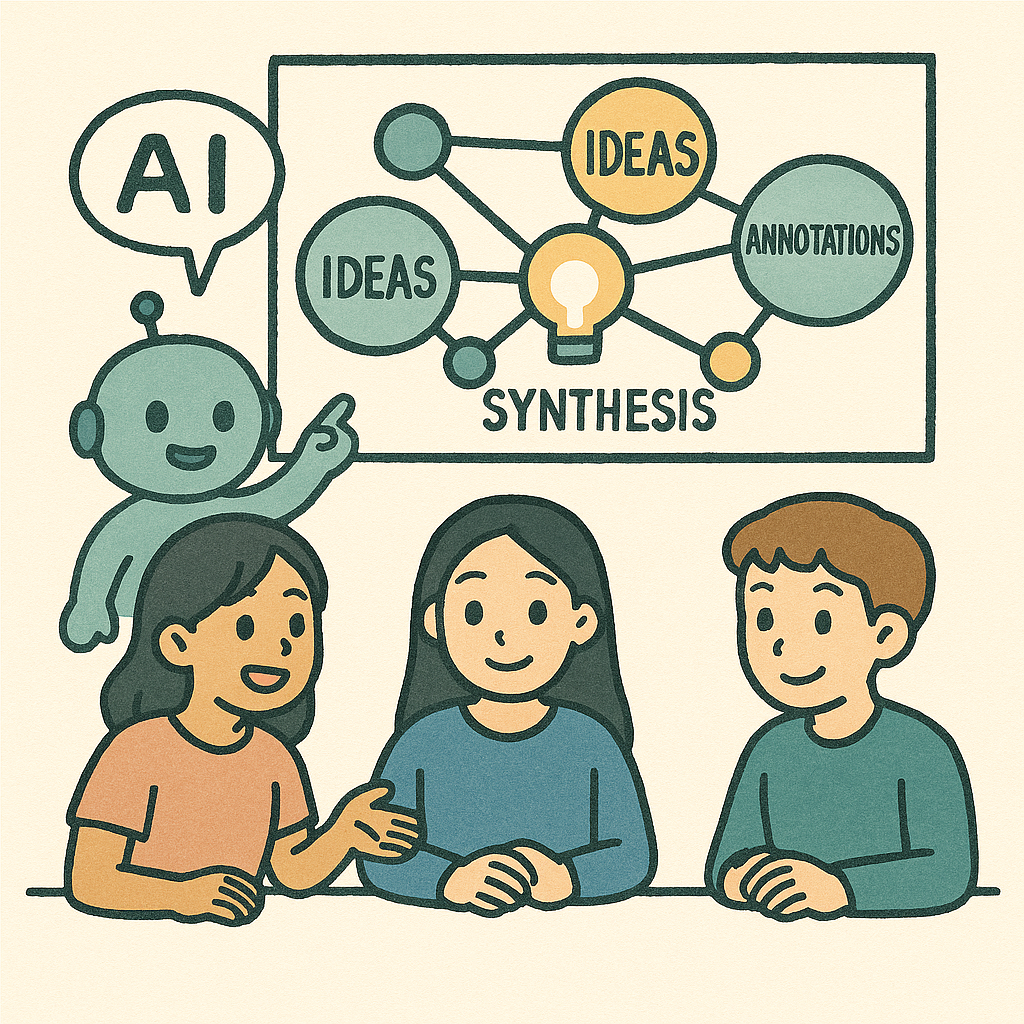 SynthesisAI: Knowledge Synthesis in Collaborative Learning image